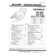 SHARP UX500 Manual de Servicio