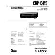 SONY CDP-C445 Service Manual