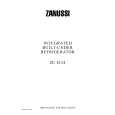ZANUSSI ZU8124 Owners Manual