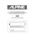 ALPINE 3558 Owners Manual