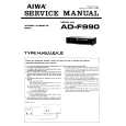 AIWA ADF990 Service Manual