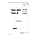 NIKON PRONEA6I Service Manual