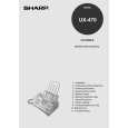 SHARP UX470 Owners Manual