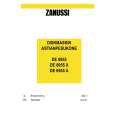 ZANUSSI DE6955X Owners Manual