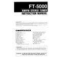 HITACHI FT-5000 Owners Manual