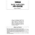 YAMAHA HR-1000B Owners Manual