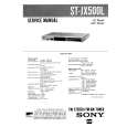 SONY STJX500L Service Manual