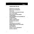 WHIRLPOOL ART 686/IX/RH/GB Owners Manual