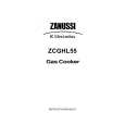 ZANUSSI ZCGHL55WN Owners Manual