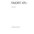 AEG Favorit 475 Instrukcja Obsługi
