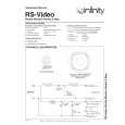 INFINITY RS-VIDEO Service Manual