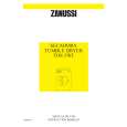 ZANUSSI TDS370T Owners Manual