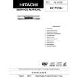 HITACHI DV-P415U Owners Manual