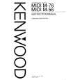 KENWOOD MIDI M-56 Instrukcja Obsługi
