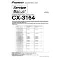 PIONEER CX-3164 Instrukcja Serwisowa