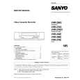 SANYO VHR286E Manual de Servicio