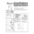 WHIRLPOOL ACF4255AS Installation Manual