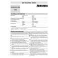 ZANUSSI T633 Owners Manual