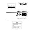 TEAC A-H400 Service Manual