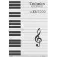 TECHNICS SX-KN5000 Manual de Usuario