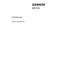 ZANKER ZKR 1516 Owners Manual