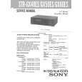 SONY STRGX50ES Service Manual