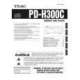 TEAC PD-H300C Owners Manual
