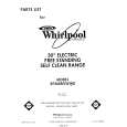 WHIRLPOOL RF360BXWN0 Catálogo de piezas