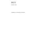 AEG 502 D db Owners Manual
