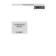 ZANUSSI TL1083CV Owners Manual