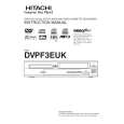 HITACHI DVPF3EUK Instrukcja Obsługi