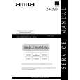 AIWA ZR220 EZK Service Manual