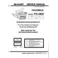 SHARP FO-4850 Service Manual