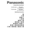 PANASONIC AJ-YA932G Manual de Usuario