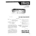 SONY STRV25 Manual de Servicio
