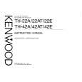 KENWOOD TH22AT Service Manual