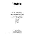 ZANUSSI ZI7164 Owners Manual