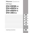 PIONEER DV-393-S/RLFXZT3 Owners Manual