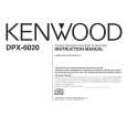 KENWOOD DPX6020 Instrukcja Obsługi