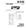 SONY XK-R100 Manual de Servicio