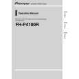 PIONEER FH-P4100R/XN/EW Owners Manual