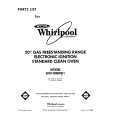 WHIRLPOOL SF0100ERW1 Parts Catalog