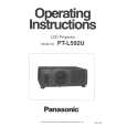 PANASONIC PTL592U Owners Manual