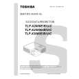 TOSHIBA TLP-X3000U Instrukcja Serwisowa