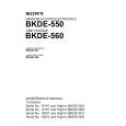 SONY BKD-E561 Instrukcja Serwisowa