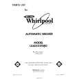WHIRLPOOL LA6053XSW0 Parts Catalog WHIRLPOOL LA6053XSW0 Parts Catalog