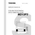 TOSHIBA MD13P3 Service Manual