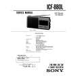 SONY ICF880L Manual de Servicio