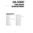 HITACHI HA-5300 Owners Manual