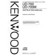 KENWOOD UD700 Owners Manual